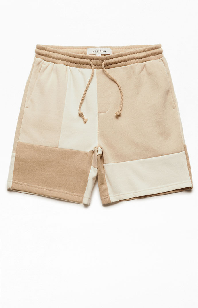 PacSun Colorblock Fleece Volley Sweat Shorts PacSun