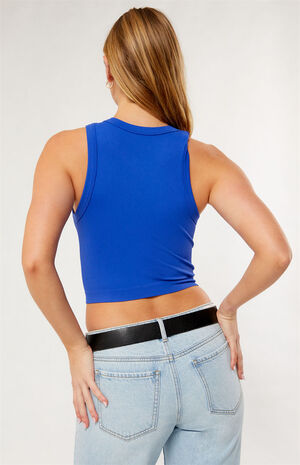 High Neck Seamless Tank Top image number 4