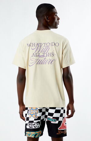 Cream Pacific Sunwear Here T-Shirt image number 2