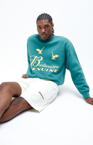 Budweiser By PacSun Crown Crew Neck Sweatshirt | PacSun