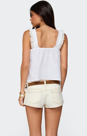 Viviana Linen Look Top image number 5