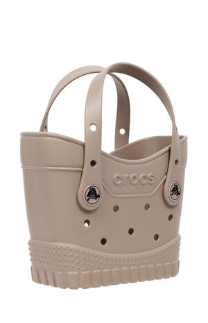 Taupe Micro Classic Tote Bag image number 2