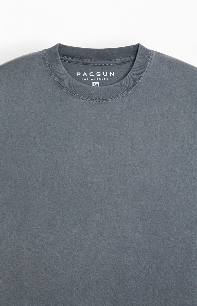Pacsun Vintage Blue Premium Cropped T-Shirt