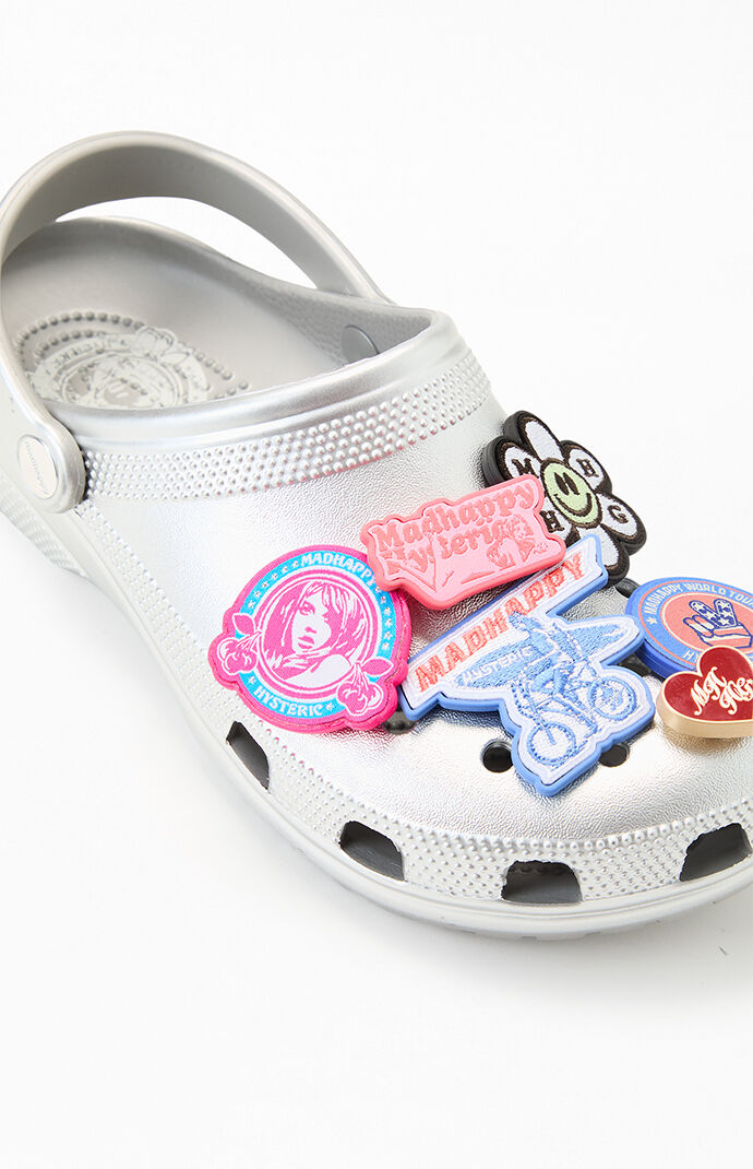 Crocs x Madhappy Silver Classic Clogs