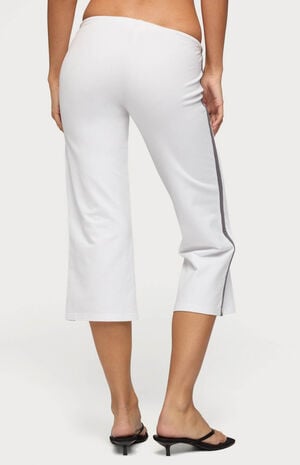Milene Contrast Terry Capri Pants image number 3