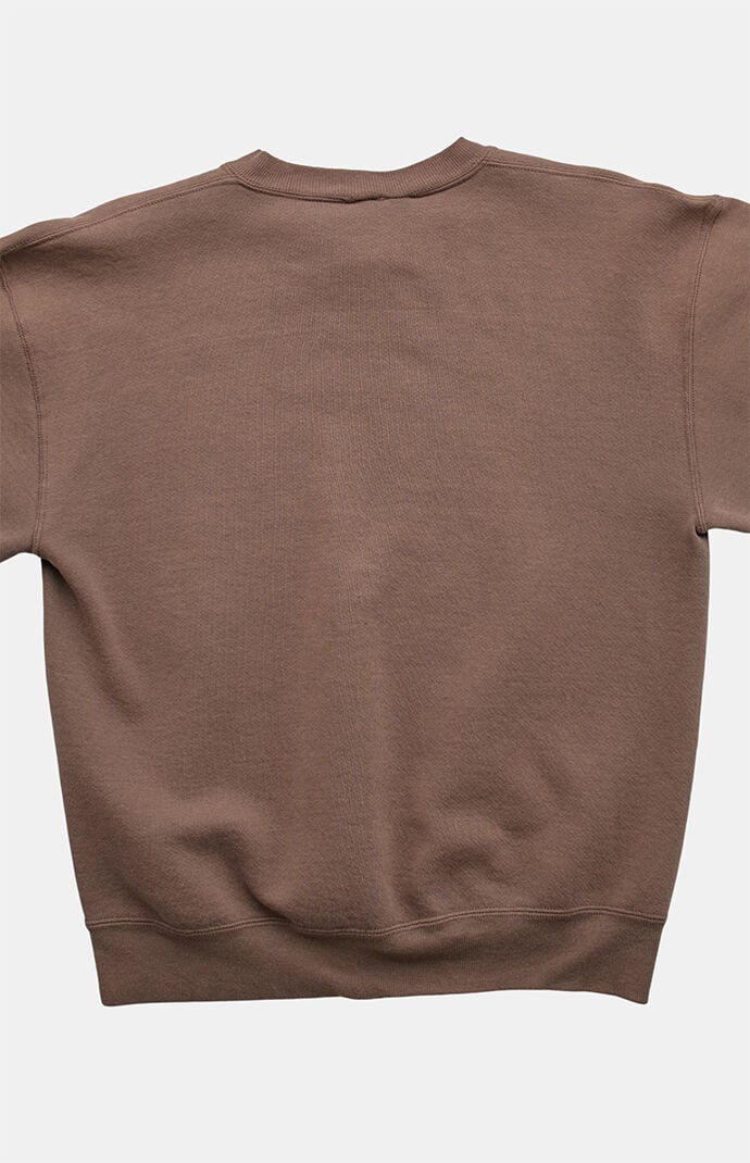 PS VINTAGE Brown '90s Russell Crew Neck Sweatshirt