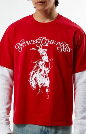 Pines 2fer Thermal Long Sleeve T-Shirt image number 2
