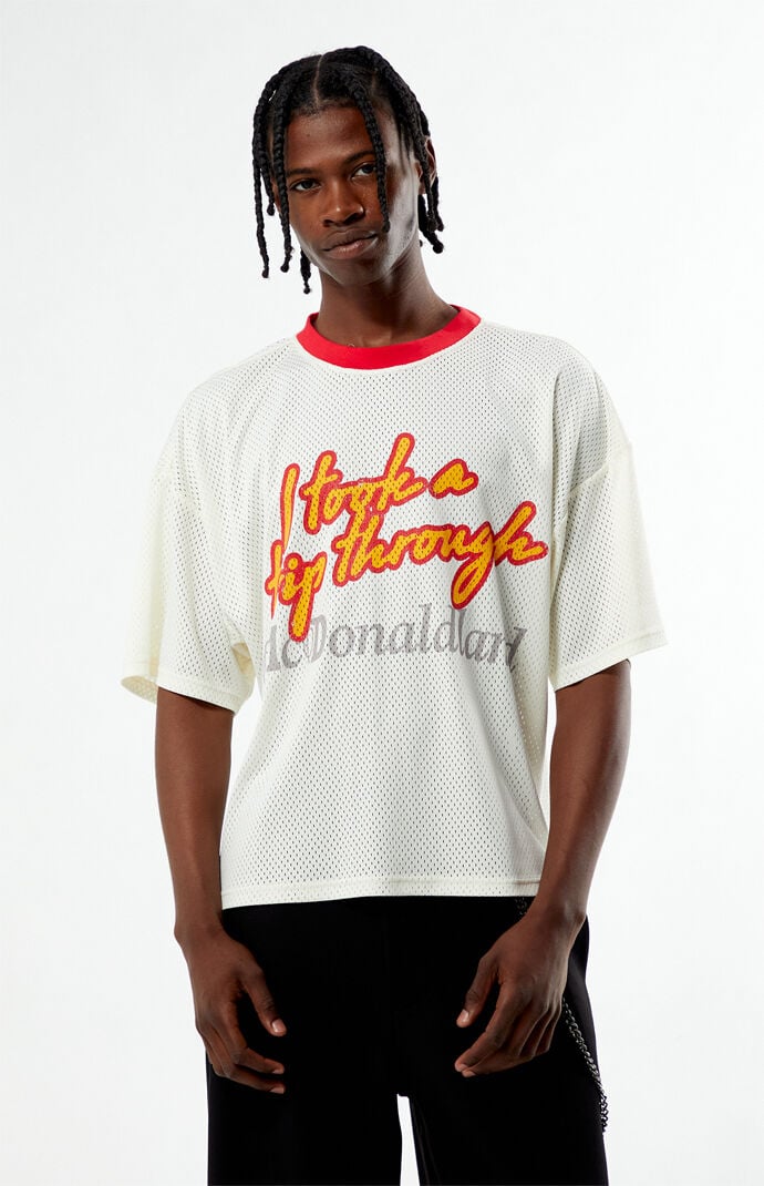 McDonaldland Trip Short Sleeve Cropped Jersey | PacSun
