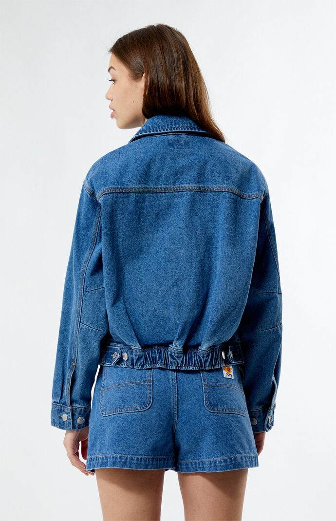 Obey Nessa Blouson Denim Jacket | PacSun