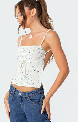 Marli Open Back Tank Top image number 4