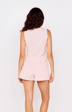 Sabina Gingham Tie Top image number 3