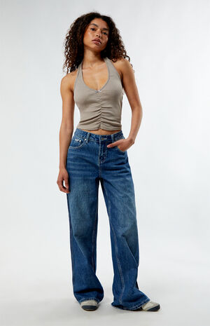 Ribbed Halter Top image number 4