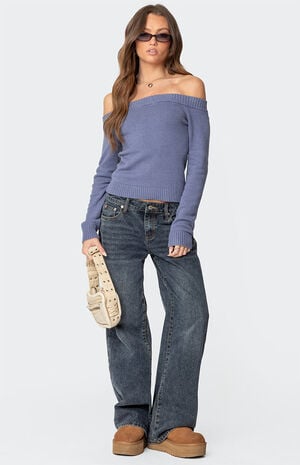 Elona Off Shoulder Knit Top image number 2