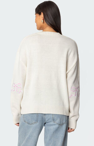 Rutie Bow Patch Sweater image number 2