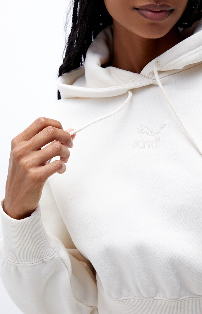 Puma shop hoodie cropped