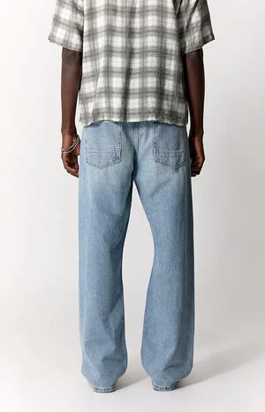 Dylan Baggy Jeans Medium Indigo image number 5