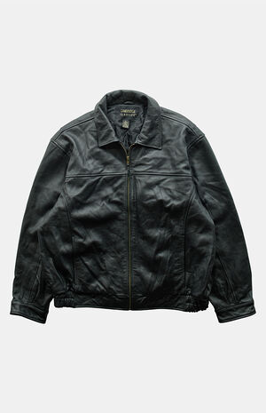 '90s Leather Jacket image number 1