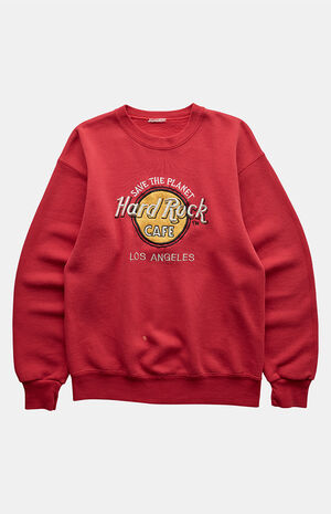'90s Hard Rock Cafe LA Crew Neck Sweatshirt image number 1