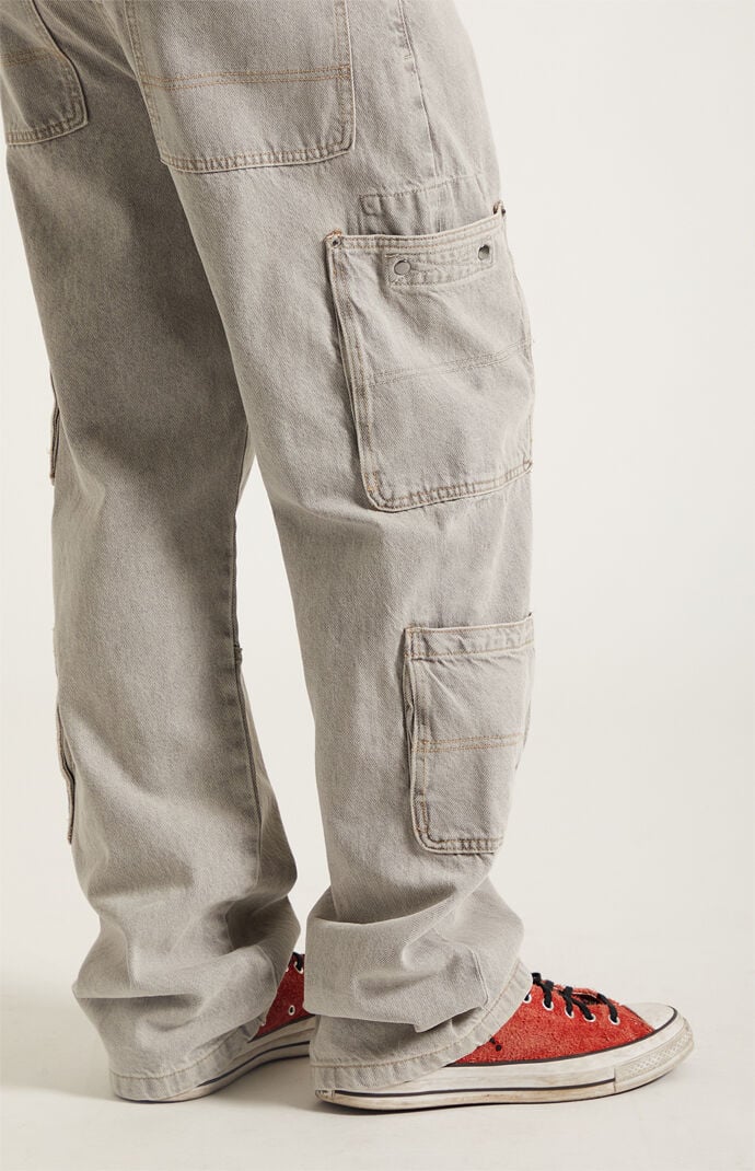 Pacsun Dylan Baggy Jeans Cargo Gray