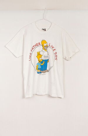 Upcycled The Simpsons T-Shirt image number 1