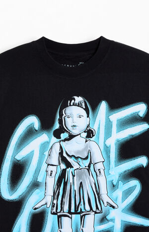 Squid Game Chrome Doll T-Shirt image number 2