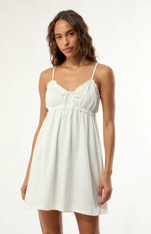 Jia Knit Babydoll Mini Dress image number 1