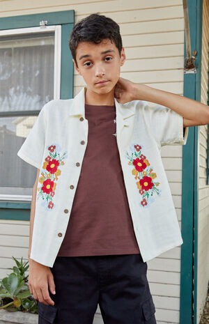 Embroidered Camp Shirt image number 1