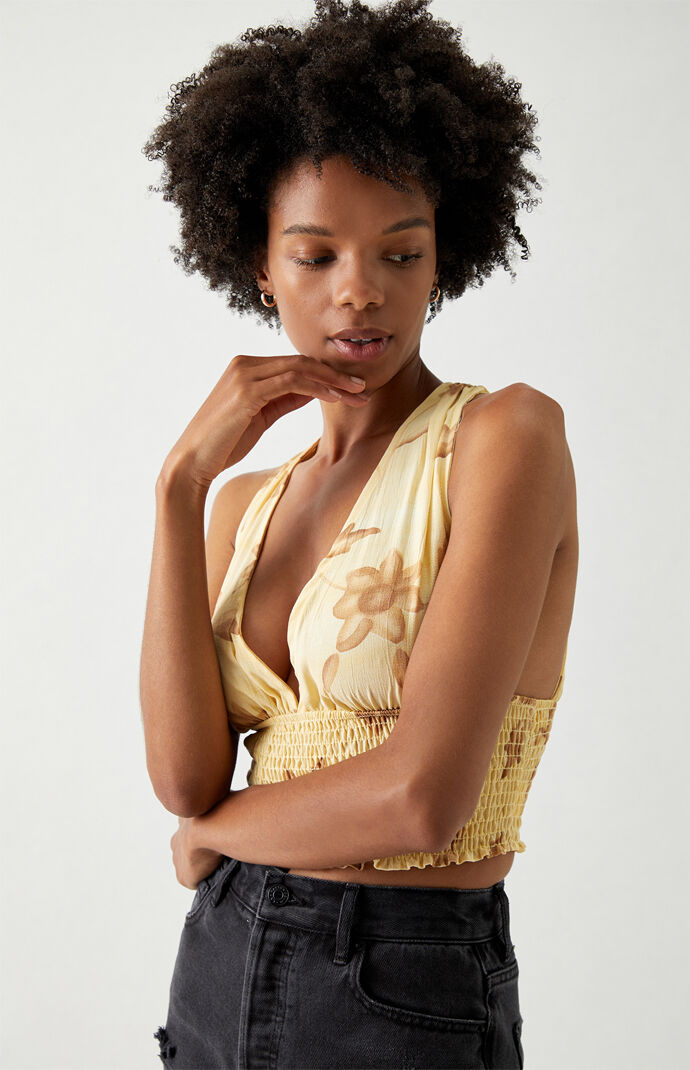 Eco Smocked Waist Top