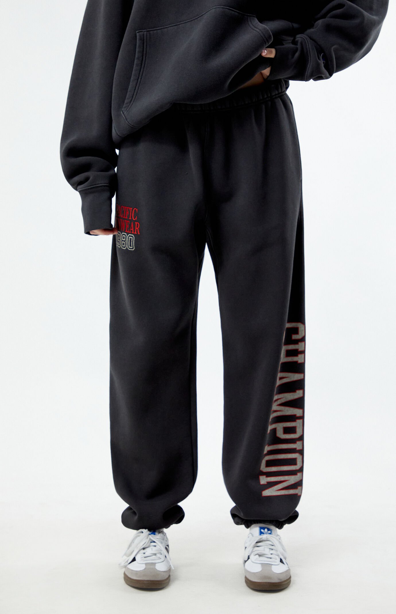 Champion Women s x Pac 1980 Pacific Sunwear Sweatpants in Black Size Large