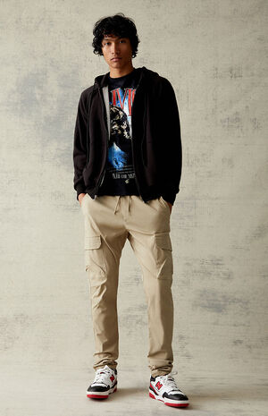 Stretch Performance Sage Slim Cargo Pants image number 1