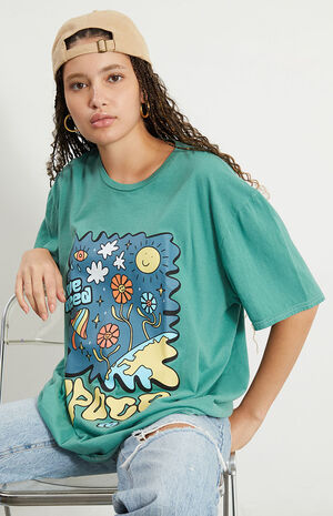 pacsun graphic tees womens