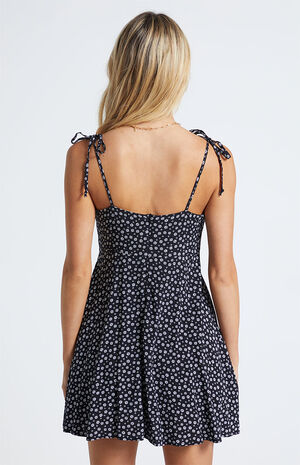 Tie Strap Mini Dress image number 3