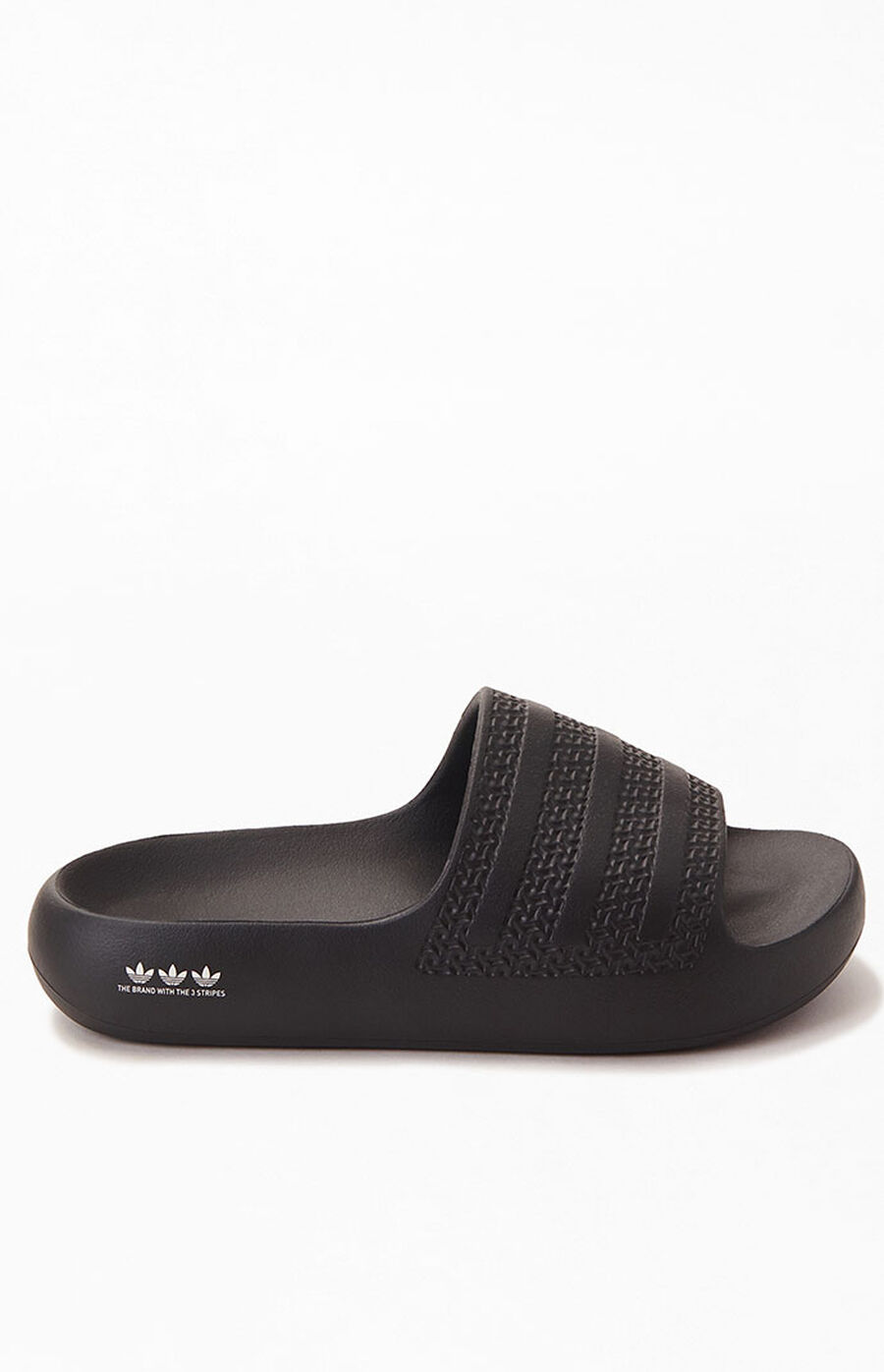 adidas Women's Black Adilette Ayoon Slide Sandals PacSun