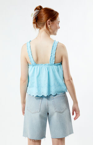 Aspyn Embroidered Tank Top image number 3