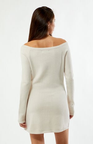 Mae Off-The-Shoulder Sweater Dress image number 4