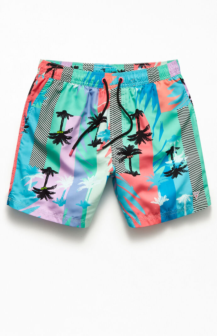 Palm Fusion 16" Swim Trunks