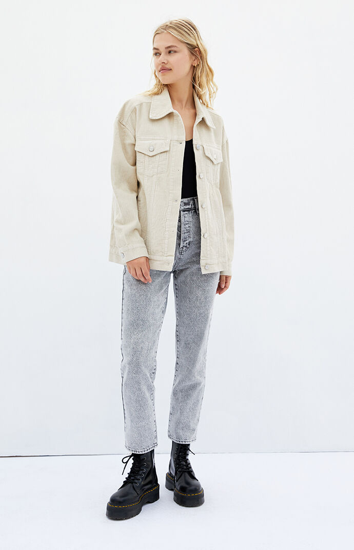 off white corduroy jacket