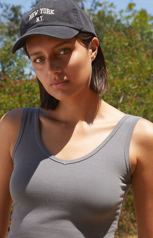 Gray Trisha Tank Top image number 2
