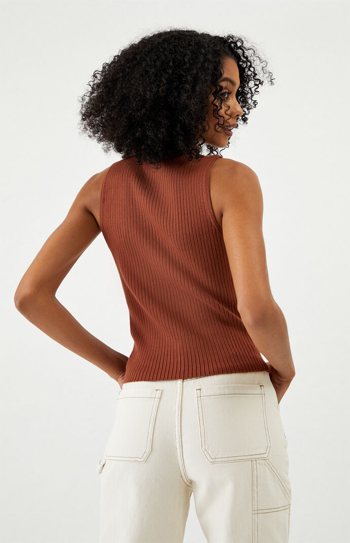 Turtleneck Knit Top