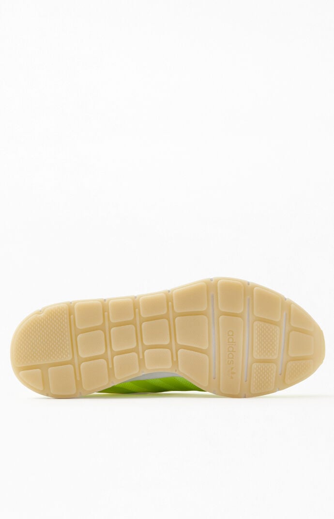 adidas Neon Yellow Swift Run White Shoes PacSun PacSun