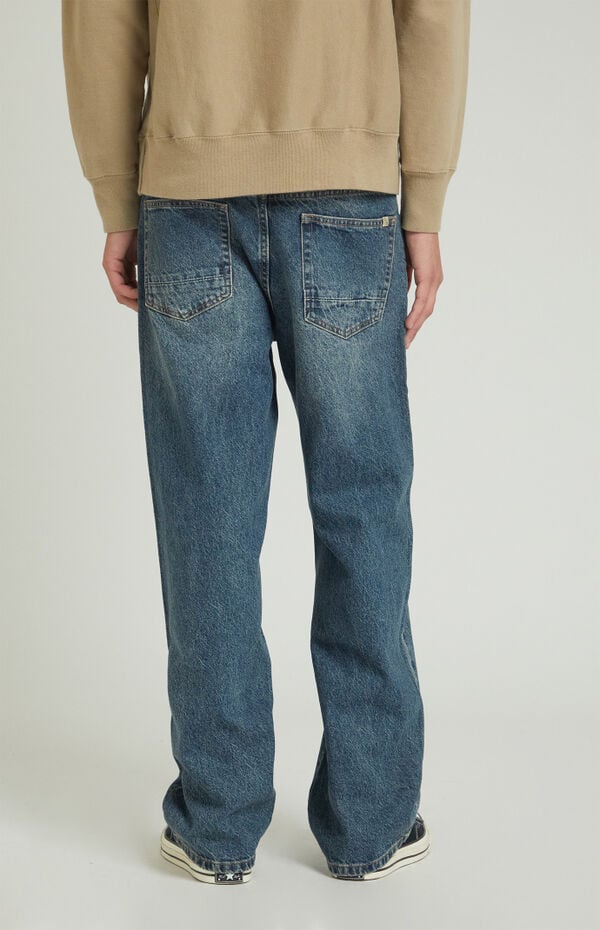 Pacsun Tinted Medium Indigo Baggy Jeans