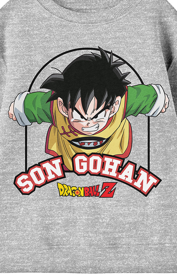 Bioworld Kids Dragon Ball Z Son Gohan Crew Neck Sweatshirt PacSun