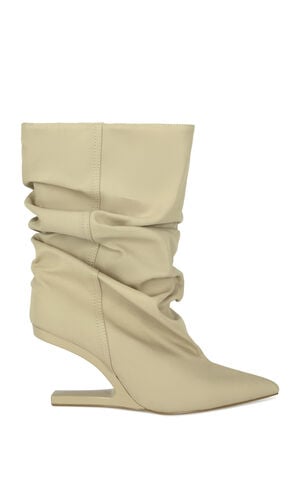 Women's Serona Khaki Wedge Booties image number 1