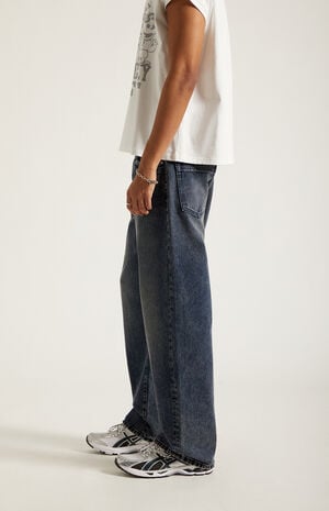 Dylan Baggy Jeans Dark Washed Blue image number 3