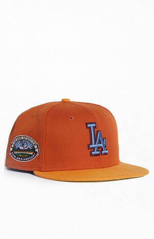 x PS Reserve Orange Los Angeles Dodgers 59FIFTY Fitted Hat