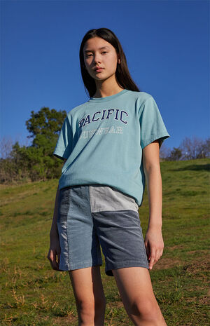 Corduroy Patchwork Volley Shorts image number 1