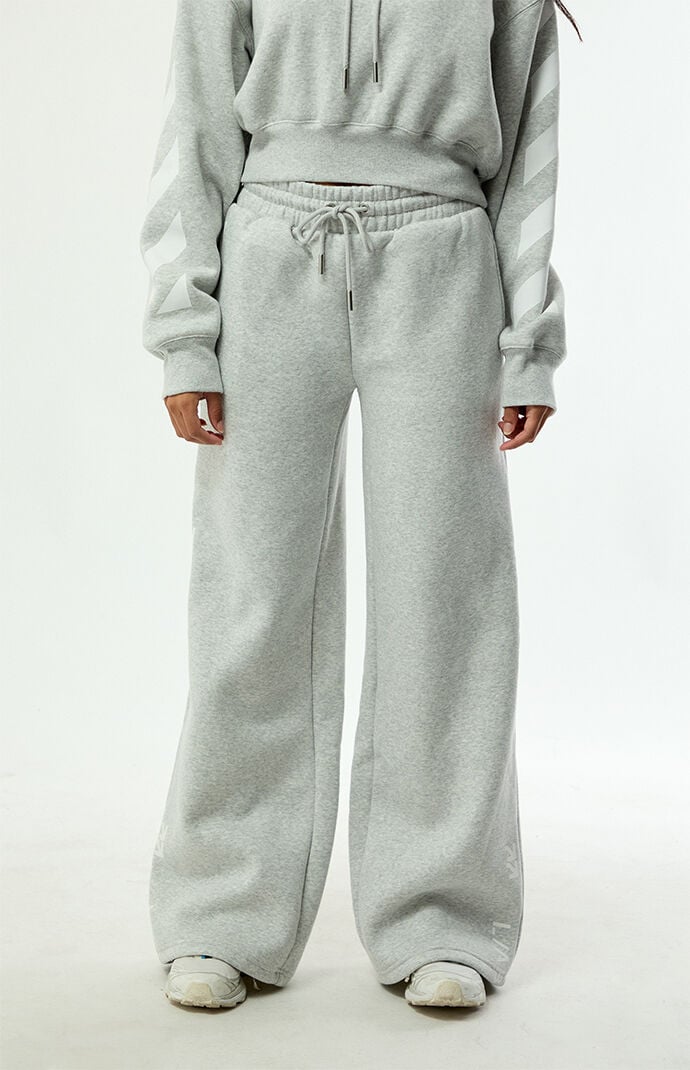 L/AB c/o Off-White Wide Leg Baggy Sweatpants