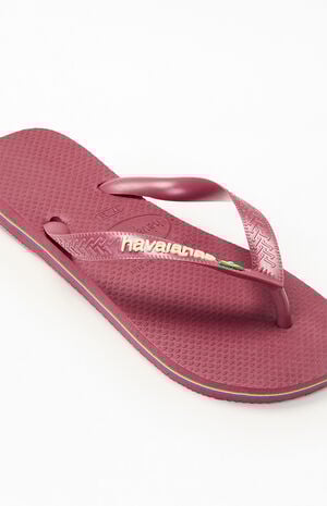 Women's Brazil Logo Flip Flop Sandals image number 6