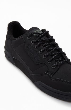 adidas Black & Green Continental 80 Shoes | Pacsun