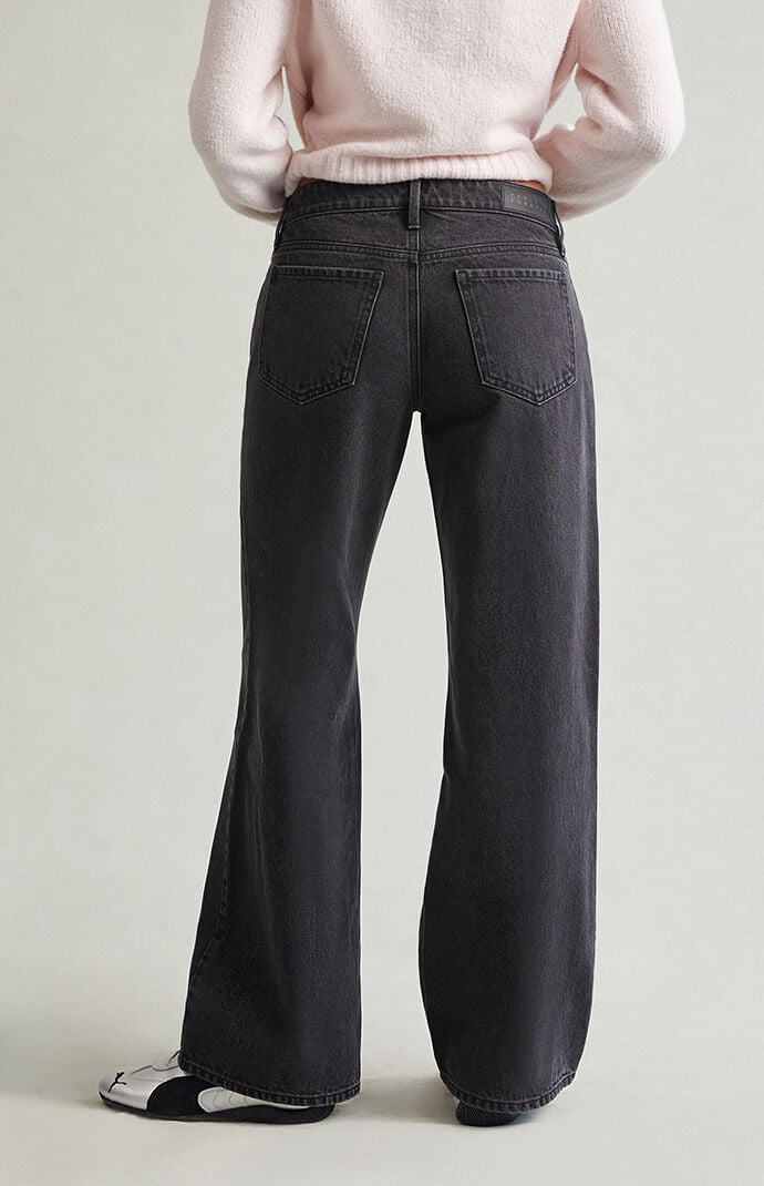 Pacsun Zoe Low Rise Girlfriend Jeans Black